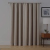 image:imageBrookstone Harvey Mid Century Modern Room Darkening Rod Pocket Window Curtains wLiner for Bedroom Single Panel 50 x 63 GreenLinen