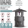 image:imageBrookstone PlugIn UV Light Insect Trap  UltraQuiet Fan with Replaceable Glue Boards IndoorOutdoor Use for Kitchens Patios amp More