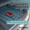 image:imageBrookstone Ultrasonic Vehicle Pest amp Rodent Repeller  Ultrasonic Waves amp Strobe Light Deterrent 3 Power Modes IP45 Water amp Dustproof IndoorOutdoor Use Car Engine amp Garage Protection