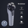 image:imageBrookstone  3 Head Rotary Shaver Precision Shave CuttingEdge Design Professional Quality BlackGrey