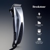 image:imageBrookstone  Cordless Hair and Beard Trimmer Kit with Guide Combs and Case