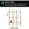 image:imageBrookstone Electric Heated Plush Throw Blanket Ivory WindowpaneHoliday