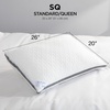 image:imageBrookstone 2in1 Comfort Memory Foam Pillow DualSided2in1 Comfort