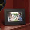 image:imageBrookstone PhotoShare 8 Smart Digital Picture Frame Send Pics from Phone to Frames WiFi 8 GB Holds 5000 Pics HD Touchscreen Premium Black Wood Easy Setup No FeesBlack