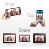 image:imageBrookstone PhotoShare 8 Smart Digital Picture Frame Send Pics from Phone to Frames WiFi 8 GB Holds 5000 Pics HD Touchscreen Premium Black Wood Easy Setup No FeesEspresso