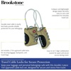 image:imageBrookstone Cable Luggage Locks 2 Pack TSA Approved ResettableKhaki