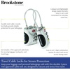 image:imageBrookstone Cable Luggage Locks 2 Pack TSA Approved ResettableSilver